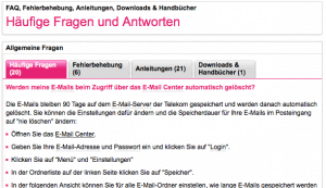 Hilfecenter t-online