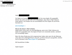 Phising Mail 1